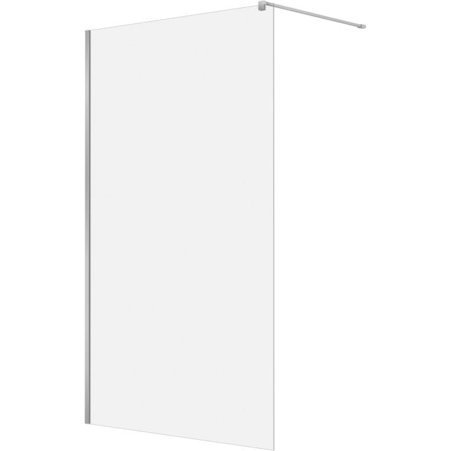 NEW TRENDY Kabina VELIO walk-in 100x200 szkło czyste 8mm z powłoką D-