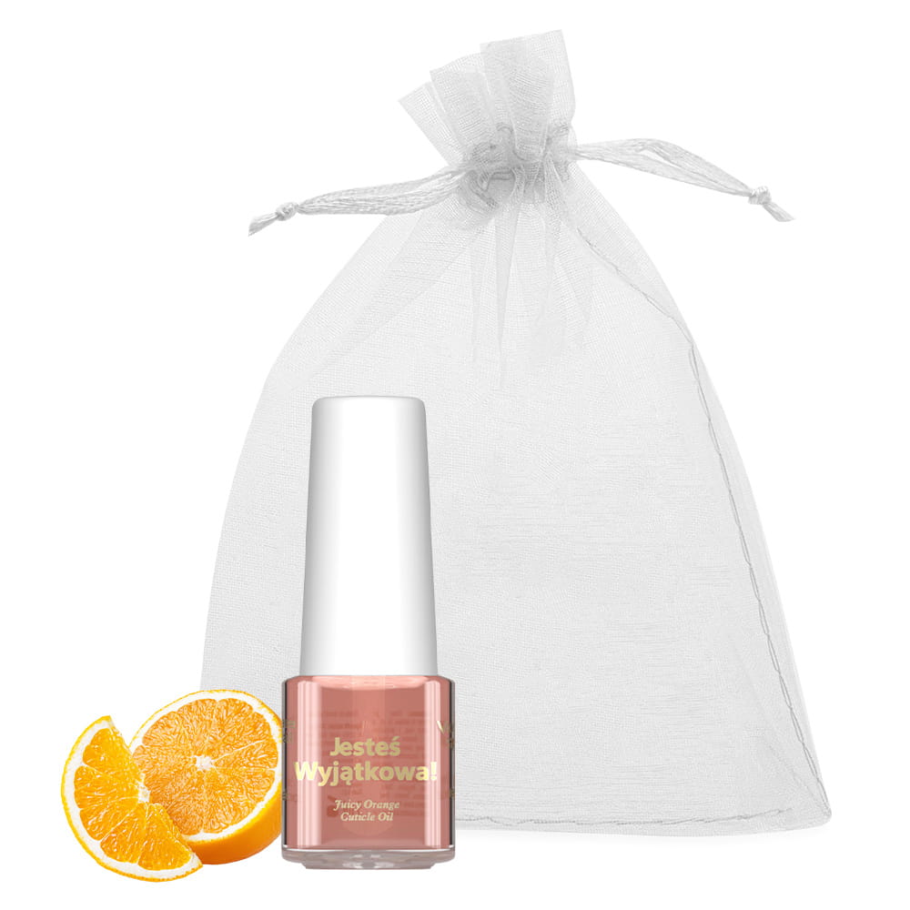 Oliwka okazjonalna do skórek i paznokci o zapachu Juicy Orange z woreczkiem 5 ml