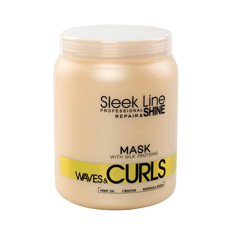 Maska do włosów kręconych Stapiz Sleek Line Waves&Curls 1000ml