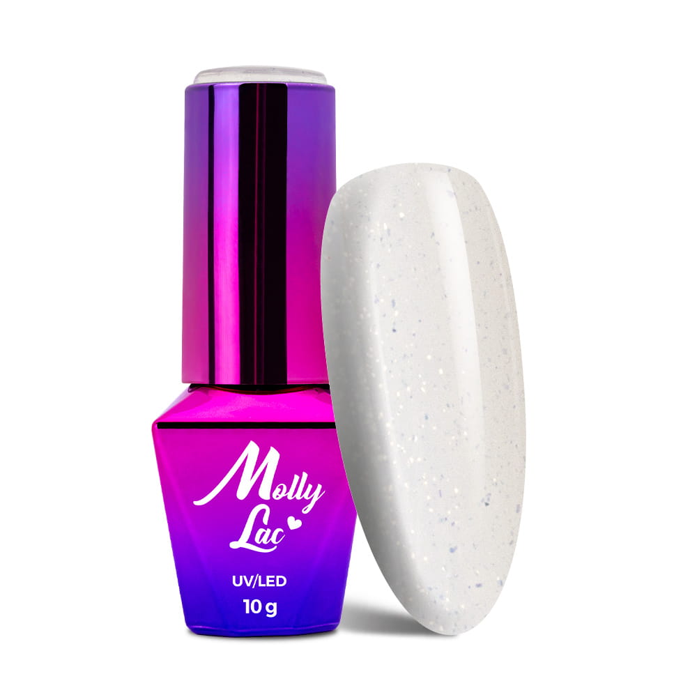 Lakier hybrydowy LED/UV Gel Polish MollyLac Madame French Nr 420 Vanille 10 g