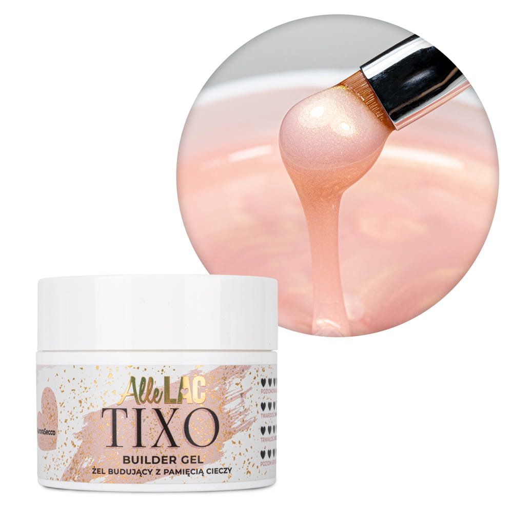 Żel budujący z tiksotropią AlleLac Tixo Builder Gel AuroraSecco 45g
