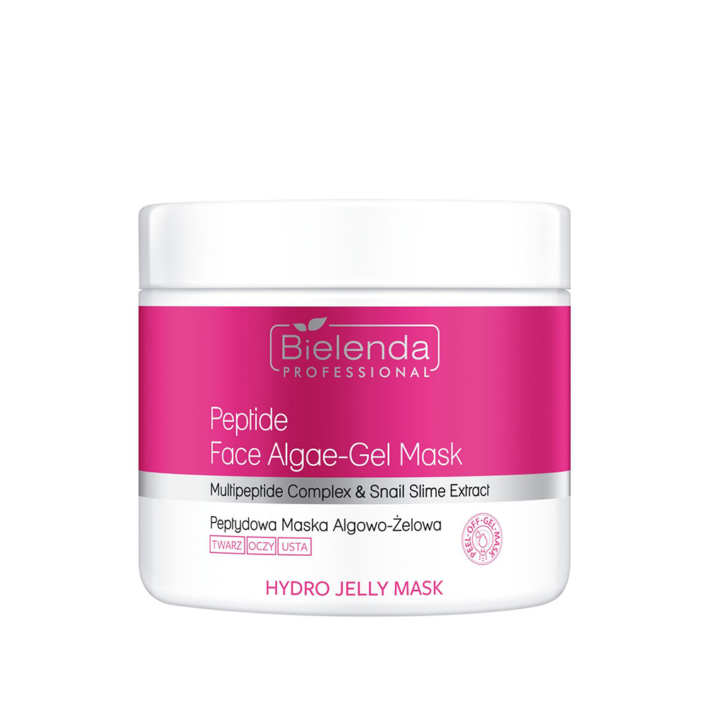Maska algowo - żelowa do twarzy z peptydami Bielenda Multipeptide Complex & Snail Slime Extract 190 g