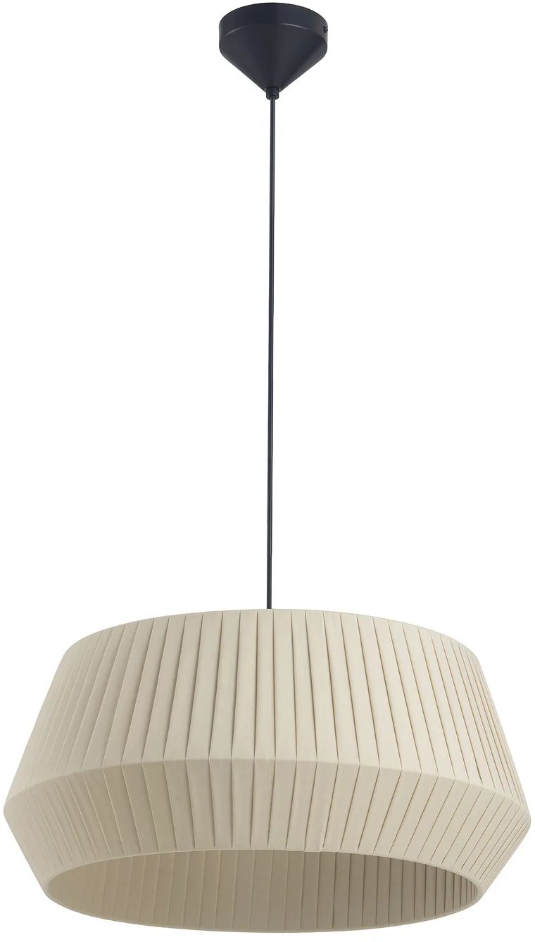 Darmowa Dostawa - Lampa wisząca 1x60 W czarna-beżowa Nordlux Dicte 2112373009