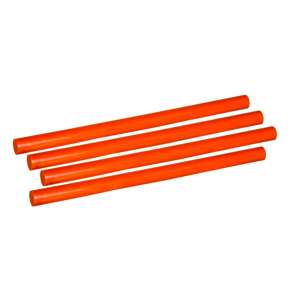 Klej Termotopliwy w Laskach Pomarańczowy - 11/200mm 1kg - Opakowania.Online