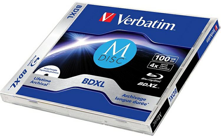 VERBATIM BD-M x4 100GB M-DISC PRINT 43834 1szt43833 - Henryx24