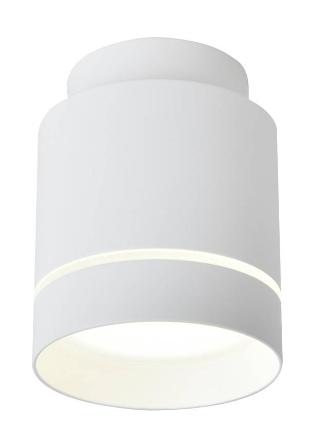 Biała lampa sufitowa LED tuba 12W neutralna barwa światła