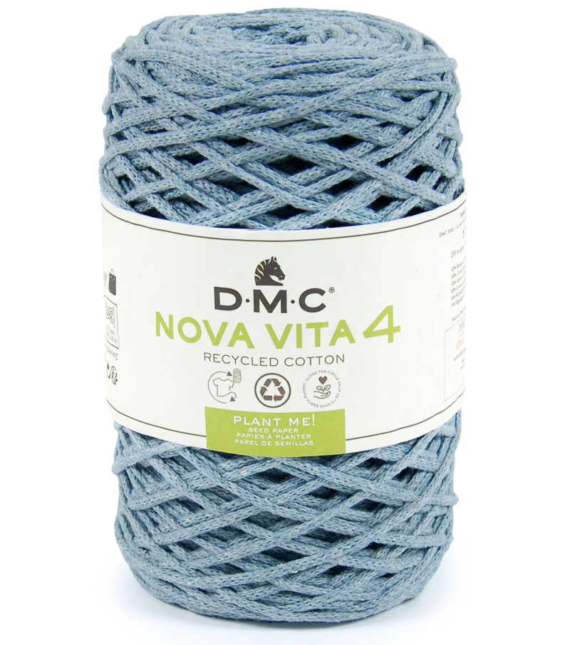 Sznurek Nova Vita fi3.5mm 7 Brudny niebieski .