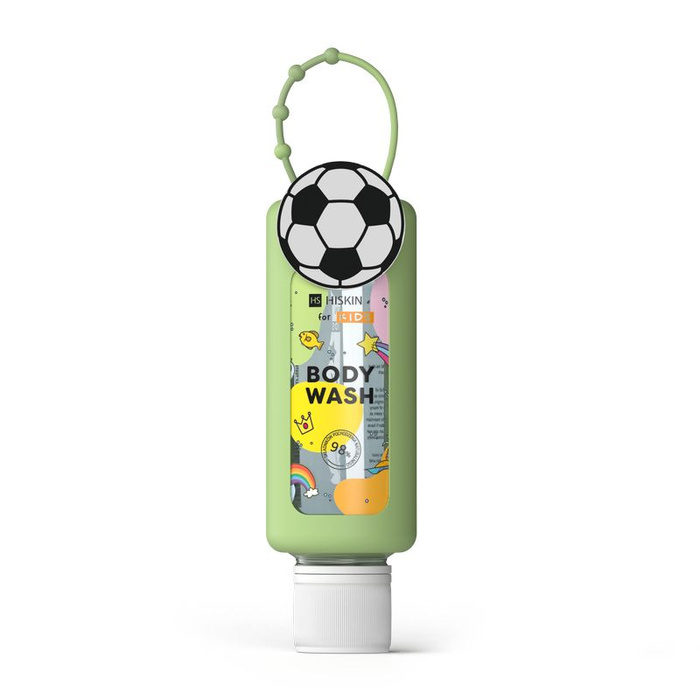 HISKIN KIDS Żel do mycia ciała - Piłka, travel size, 75 ml