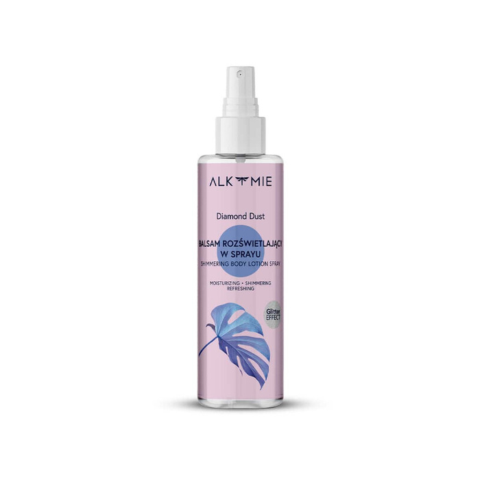 Alkmie Diamond Dust - Balsam rozświetlający w sprayu, 100 ml