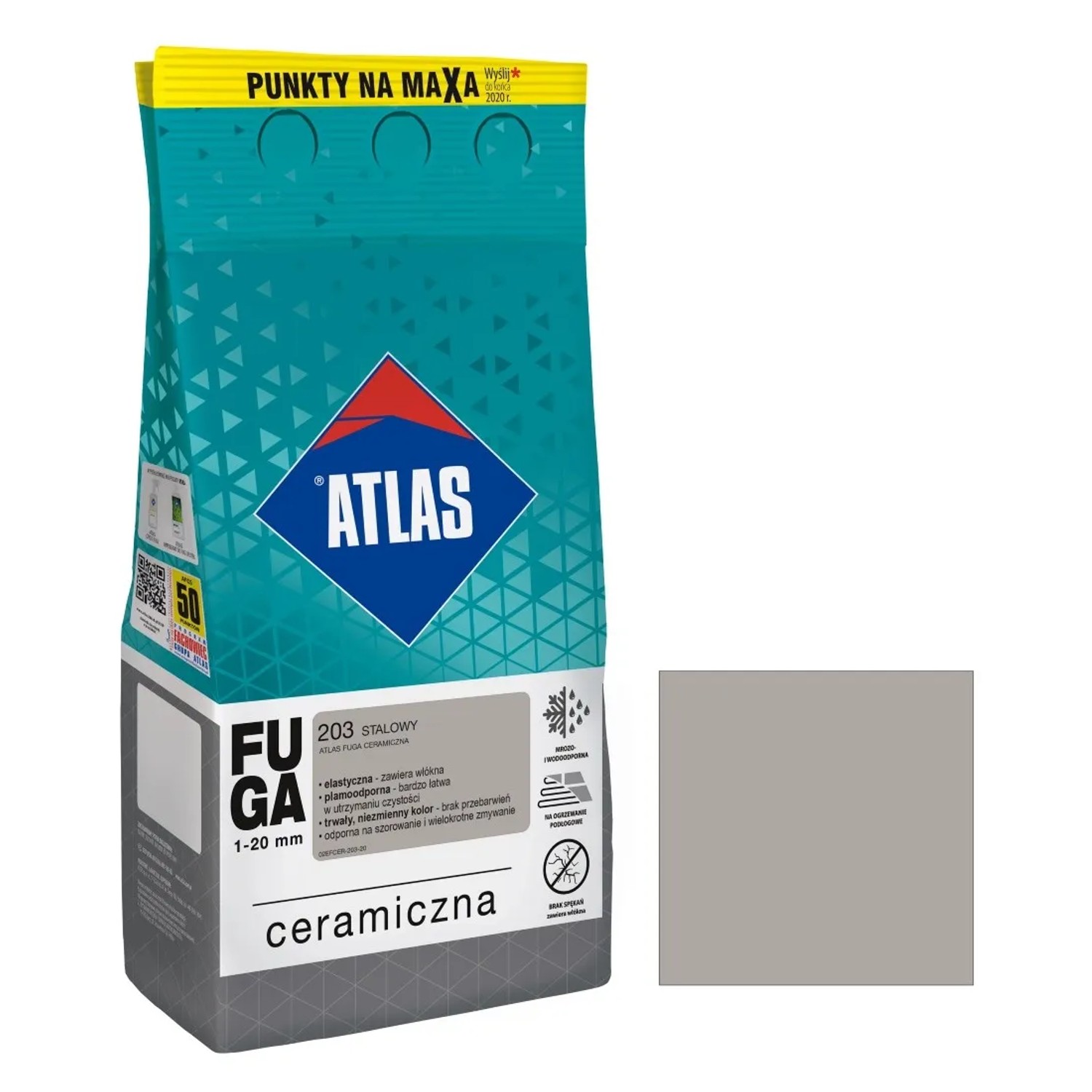 Atlas Fuga ceramiczna 203 stalowy 5 kg