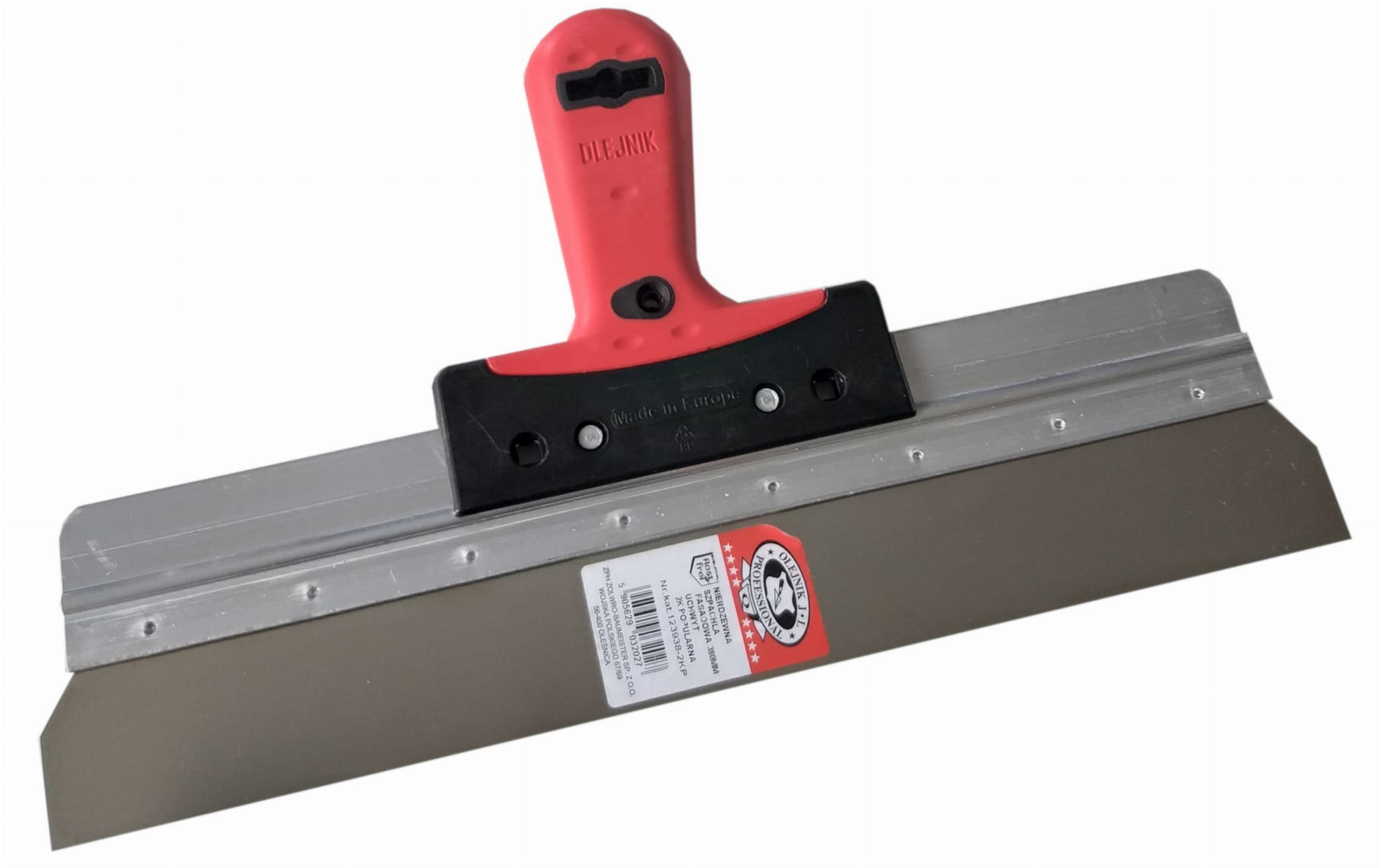 KUBALA PACA NIERDZEWNA WIELKI FORMAT 130x355 MM ZĄB 12x16 MM (0258)