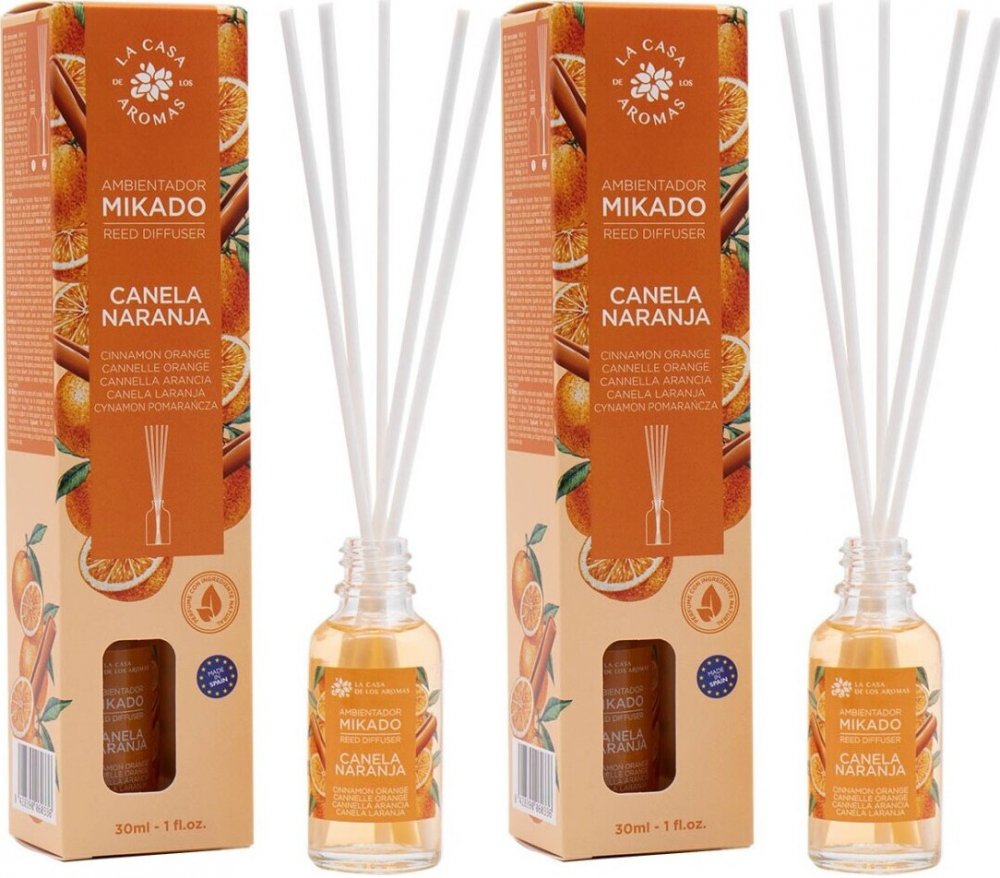 La Casa de los Aromas Mikado patyczki zapachowe cynamon & pomarańcza 30 ml
