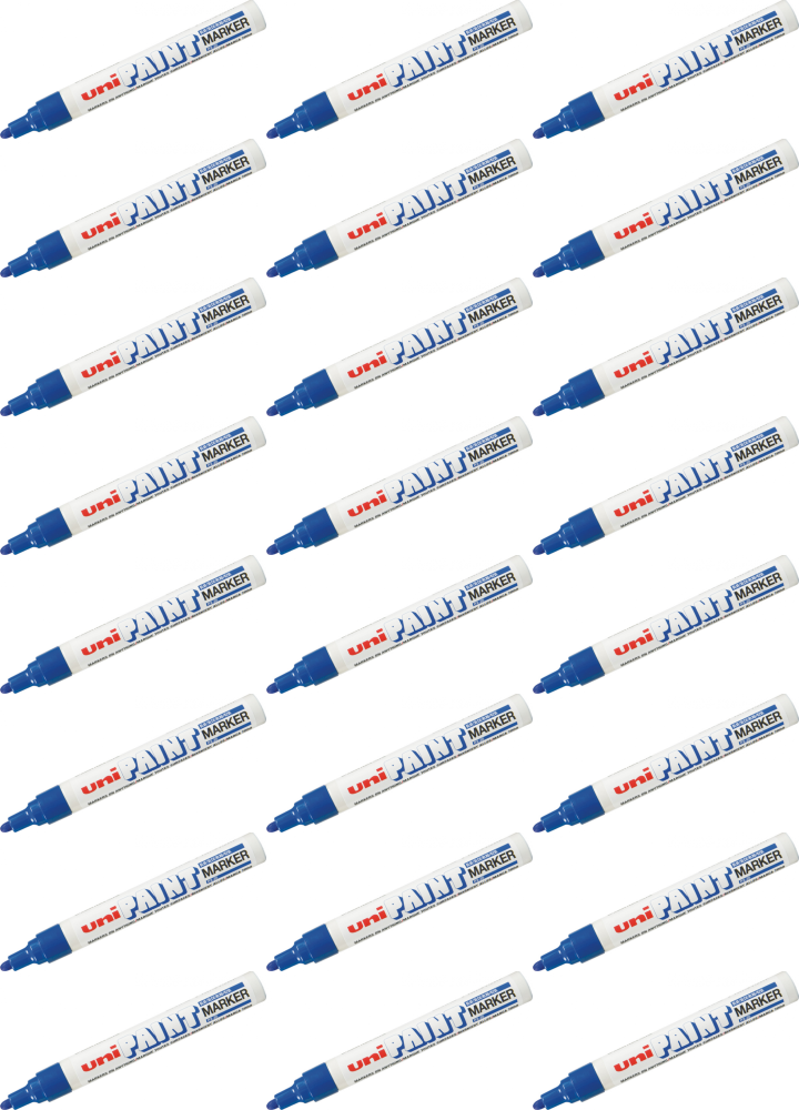 UNI PX-20 marker olejowy okrągła końcówka 2,2-2,8 mm niebieski