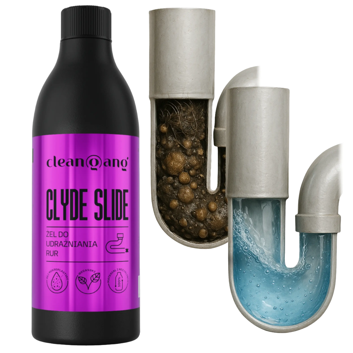 żel do udrażniania rur, 500 ml