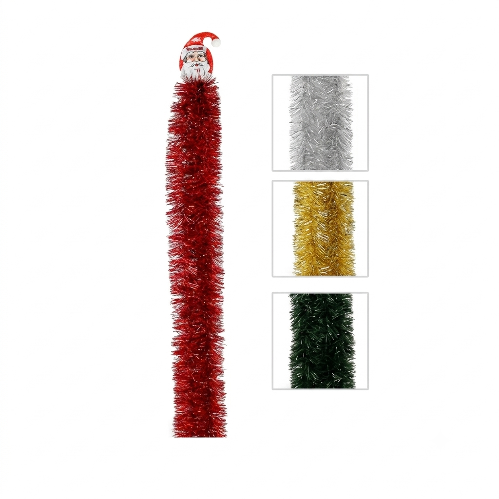 Łańcuch złoty/zielony /czerwony/ srebrny gęsty 15cm/6m 1 szt