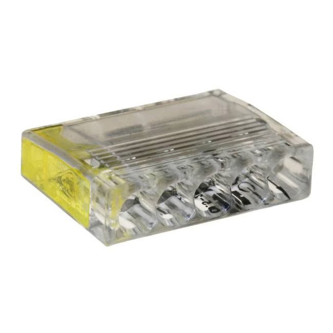 Złączka Wago Ledsystems mini 5 x 0,5-2,5 mm2 10 szt