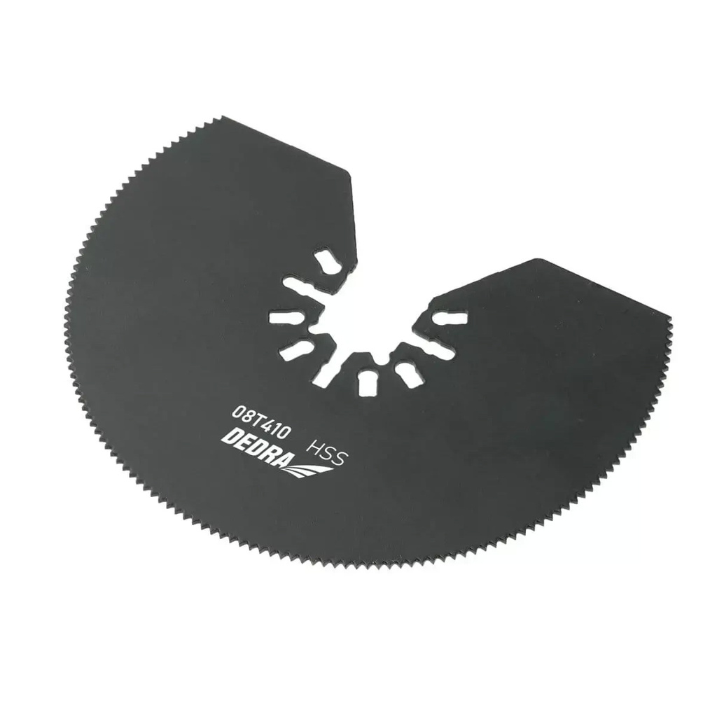Tarcza półokrągła HSS do metalu średnica 80mm, zęby 1,25mm Dedra