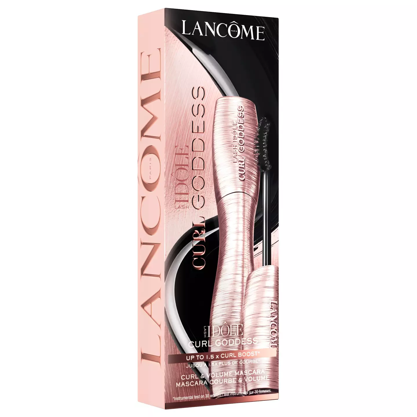 Lancôme Zestaw do makijażu oczu Lash Idôle Curl Goddess - Zestaw Lash Idôle Curl Goddess: Maskara i luksusowy produkt do demakijażu Zestaw