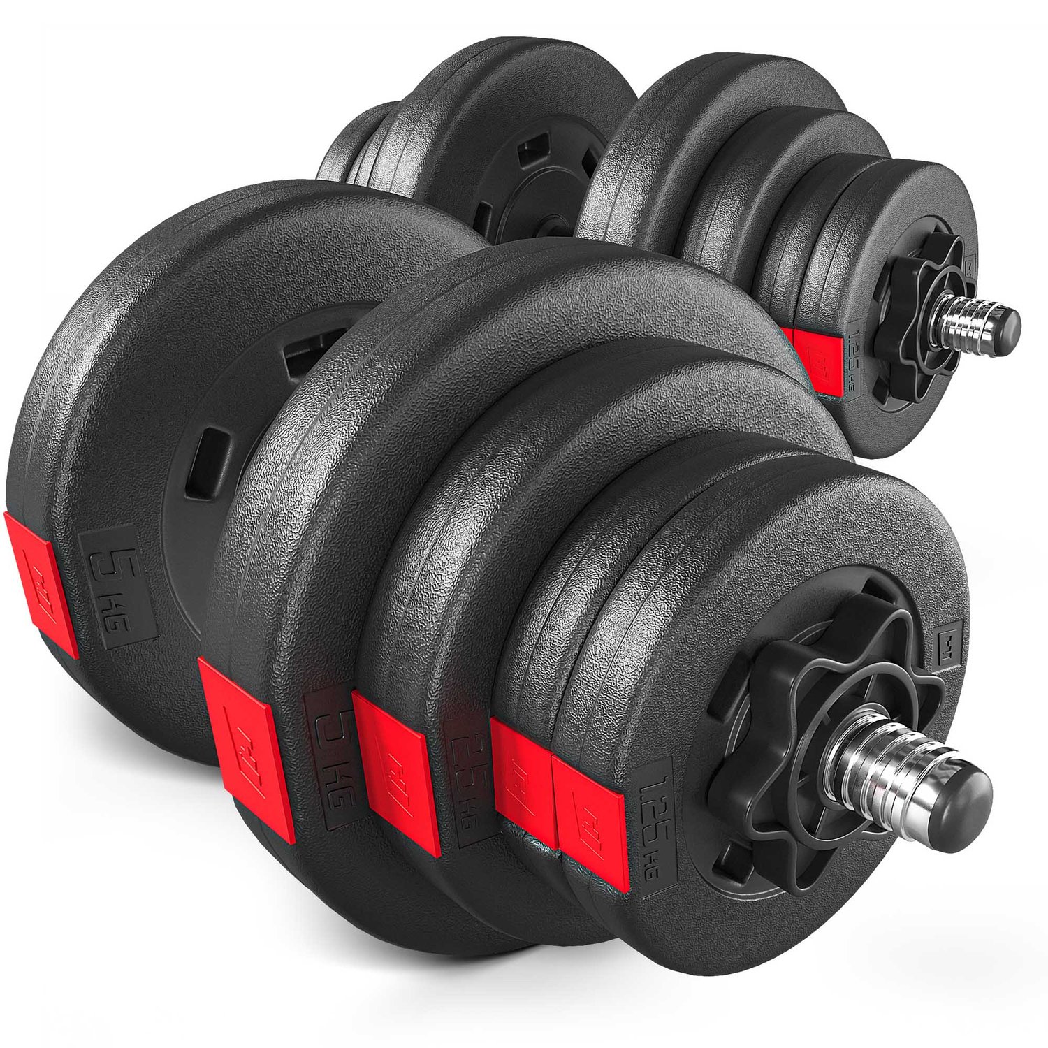 Kunststoff Kurzhantelset 40 kg 2x20 kg