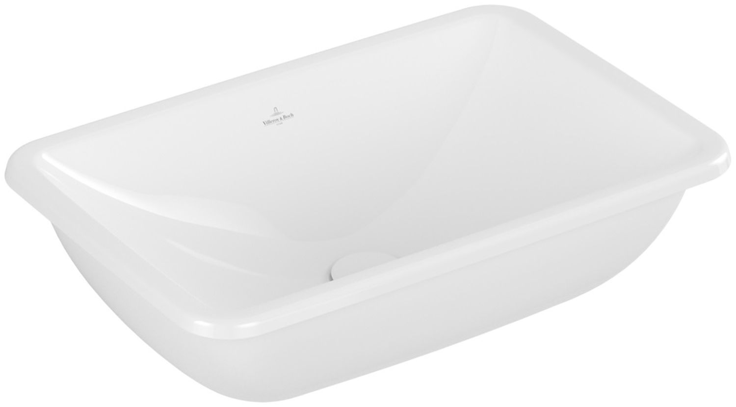 Villeroy & Boch Loop & Friends umywalka 60,5x41 cm prostokątna wpuszczana biała 4A6500R1 - Wysyłka w 24h