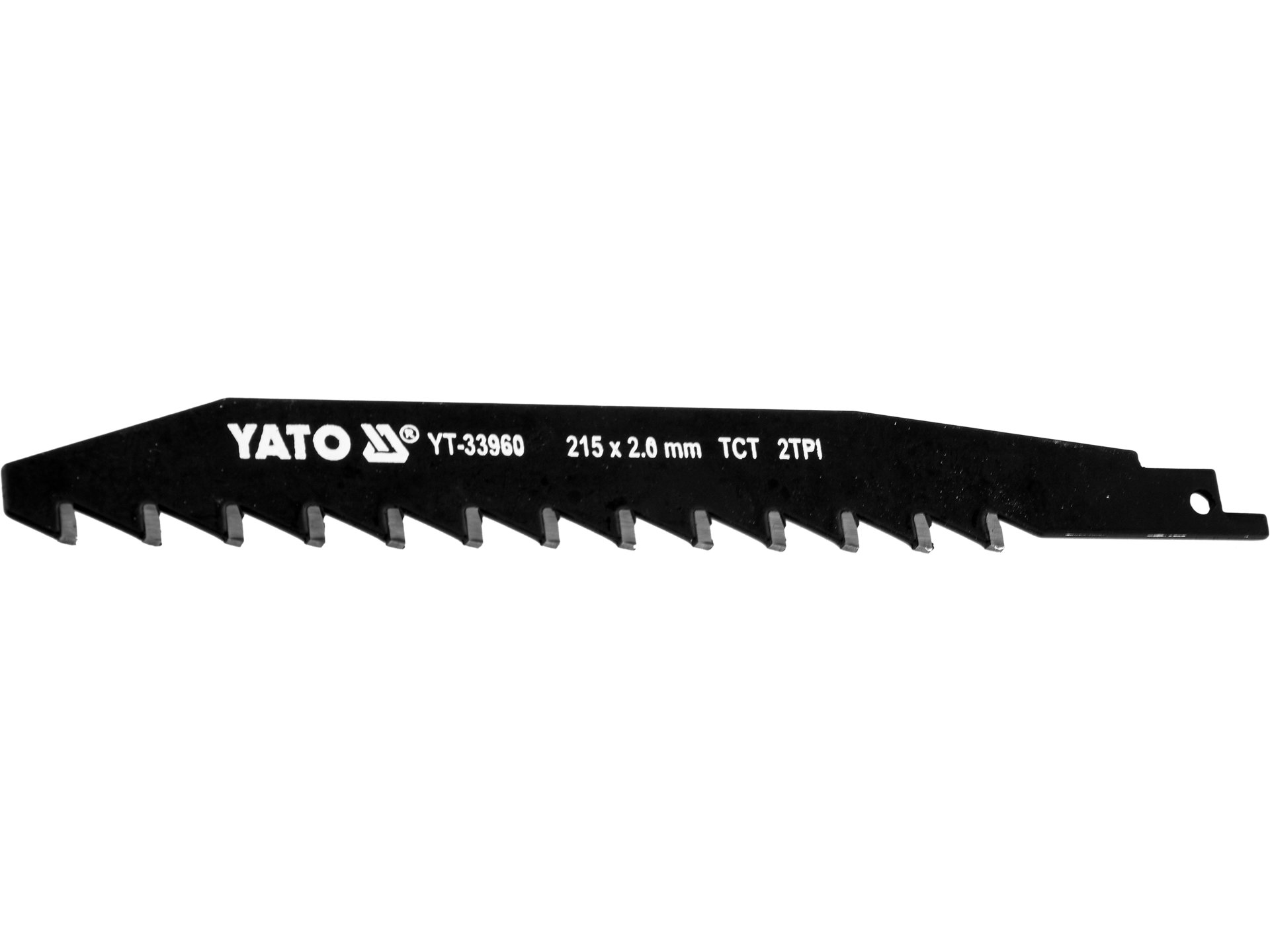 Brzeszczot do pił szablastych YATO 215mm tct do betonu komórkowego YT-33960