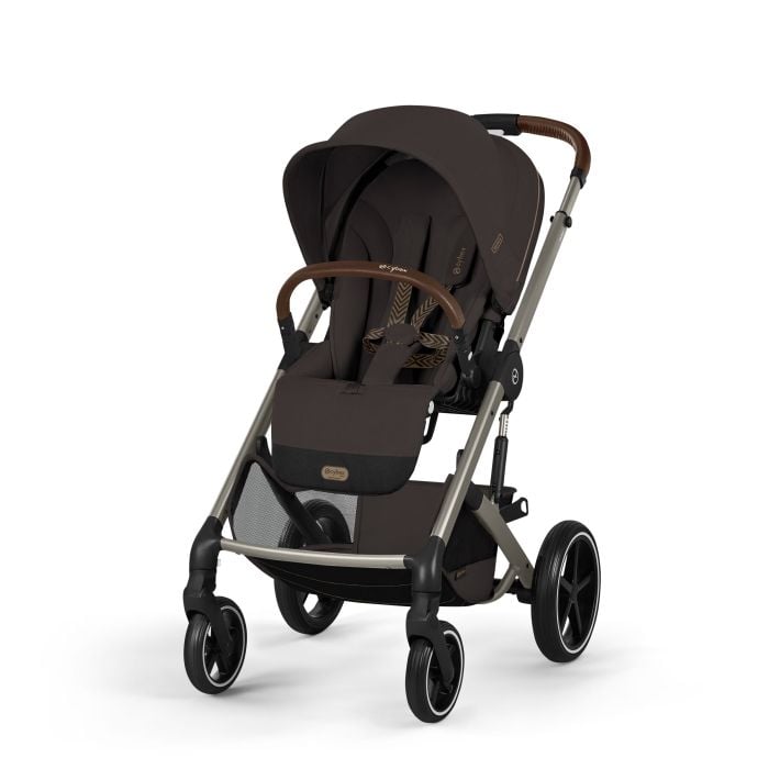 Cybex Balios S Lux 2026 - wózek spacerowy-Chocolate Brown (Taupe Frame)