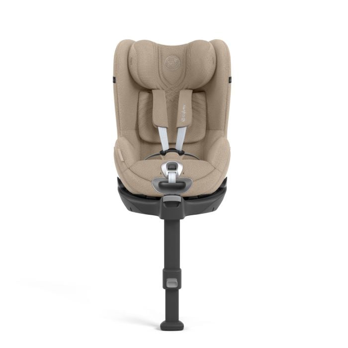Cybex Sirona T i-Size - fotelik z bazą od 45 do 105 cm wzrostu-Plus Cozy Beige