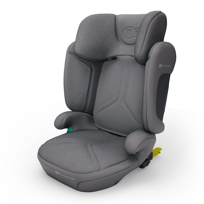 Kinderkraft XPAND 2 PRO i-Size - fotelik od 100 do 150 cm wzrostu-Szary