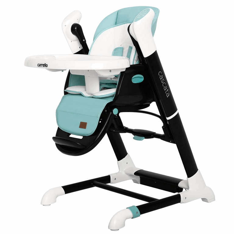 Carrello Cascata krzesełko do karmienia 3 w 1-Azure Green