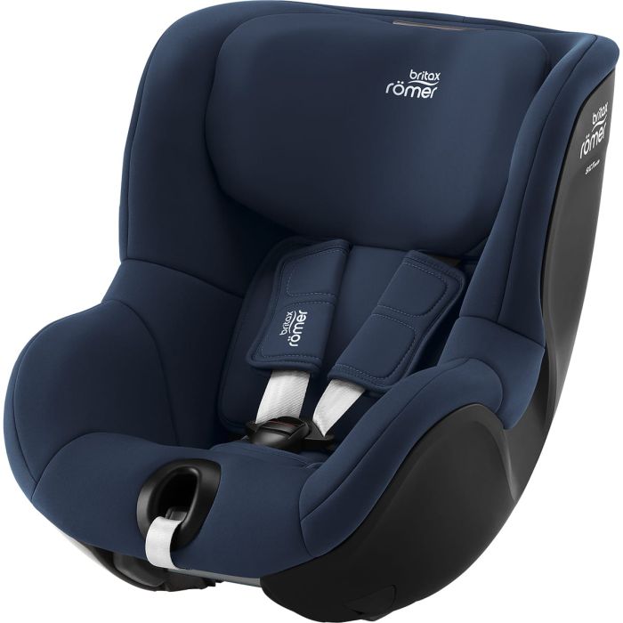 Britax Romer Dualfix 3 i-Size - fotelik samochodowy bez bazy dla dzieci od 61 do 105 cm, od 3 miesięcy do 4 lat, do 18 kg-Indigo Blue