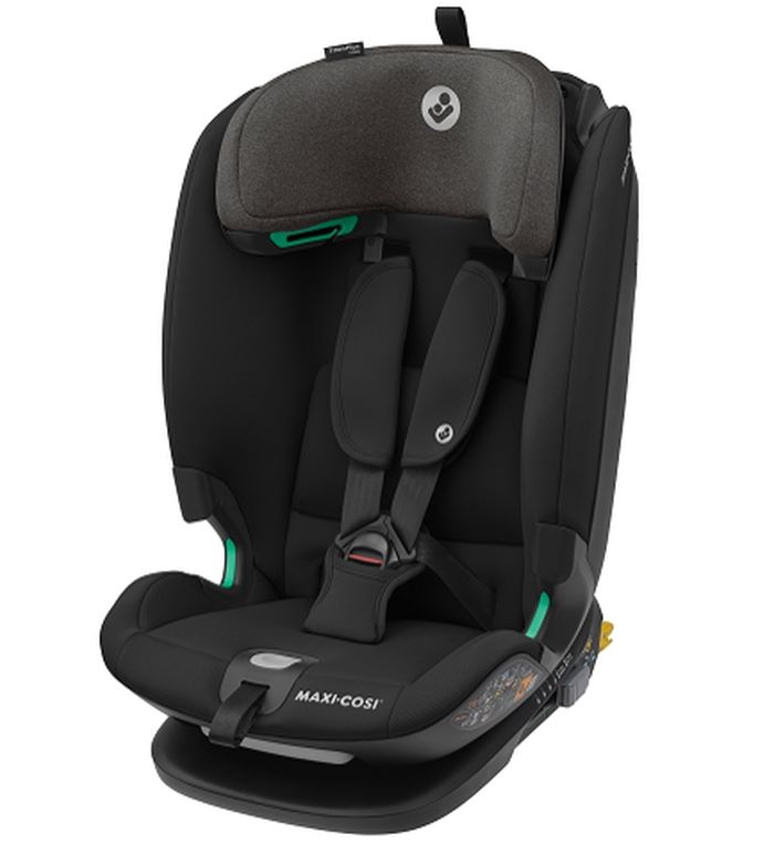 Maxi-Cosi Titan Plus i-size - fotelik samochodowy 9-36 kg 76-150 cm-Authentic Black