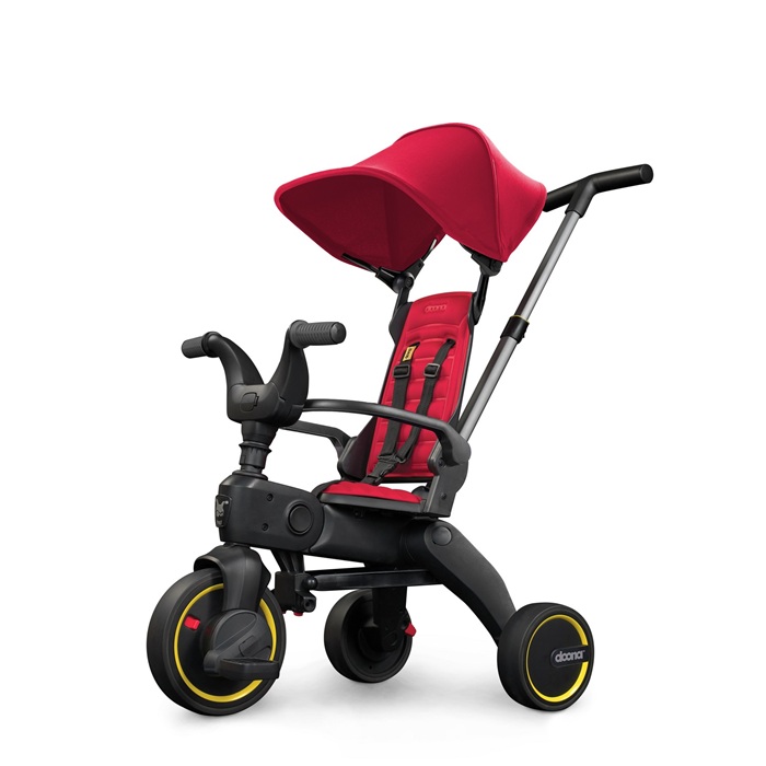 Doona Liki Trike - Składany Rowerek Trójkołowy S1-Flame Red