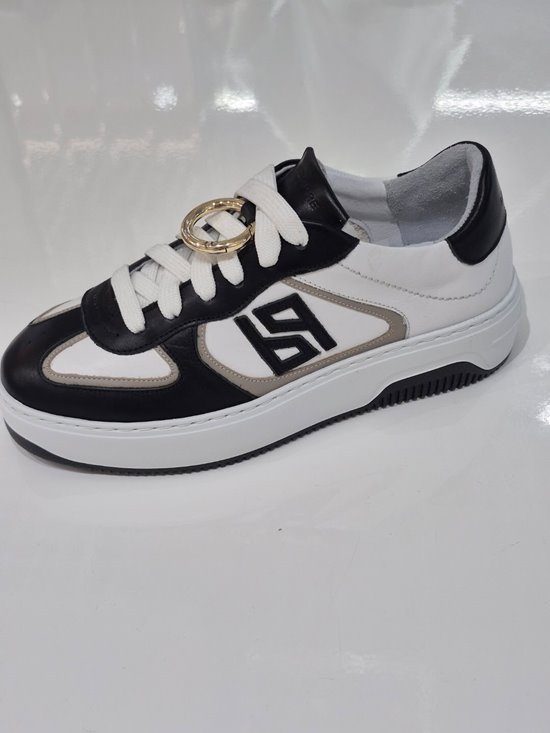 Sneakersy SN51 - 3 Biały / Czarny