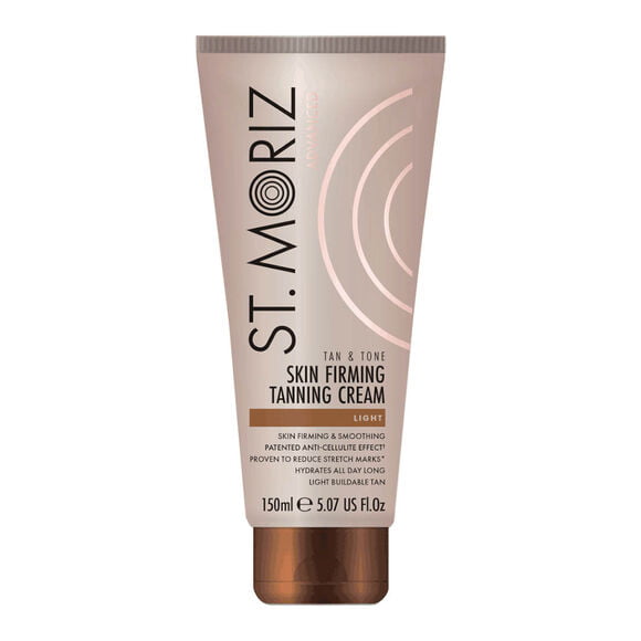 St. Moriz Ujędrniający balsam samoopalający o działaniu antycelulitowym i wyszczuplającym, kolor jasny 150ml