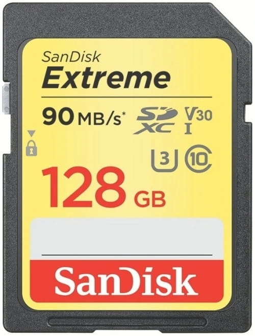 SanDisk SDXC 128GB Extreme 180/90MB/s U3 class 10 SDSDXVA-128G-GNCIN - Henryx24