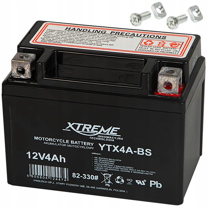 XTREME Akumulator żelowy 12V 4Ah 82-330 MOTOR - Henryx24