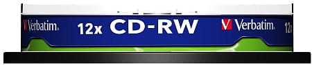 Verbatim CD-RW x8-12 c-10 43480 - Henryx24