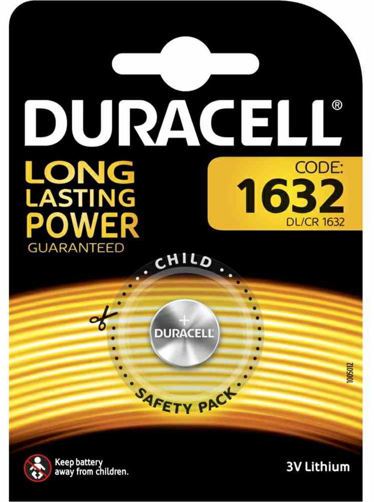 DURACELL Bateria CR1632 3V - Henryx24