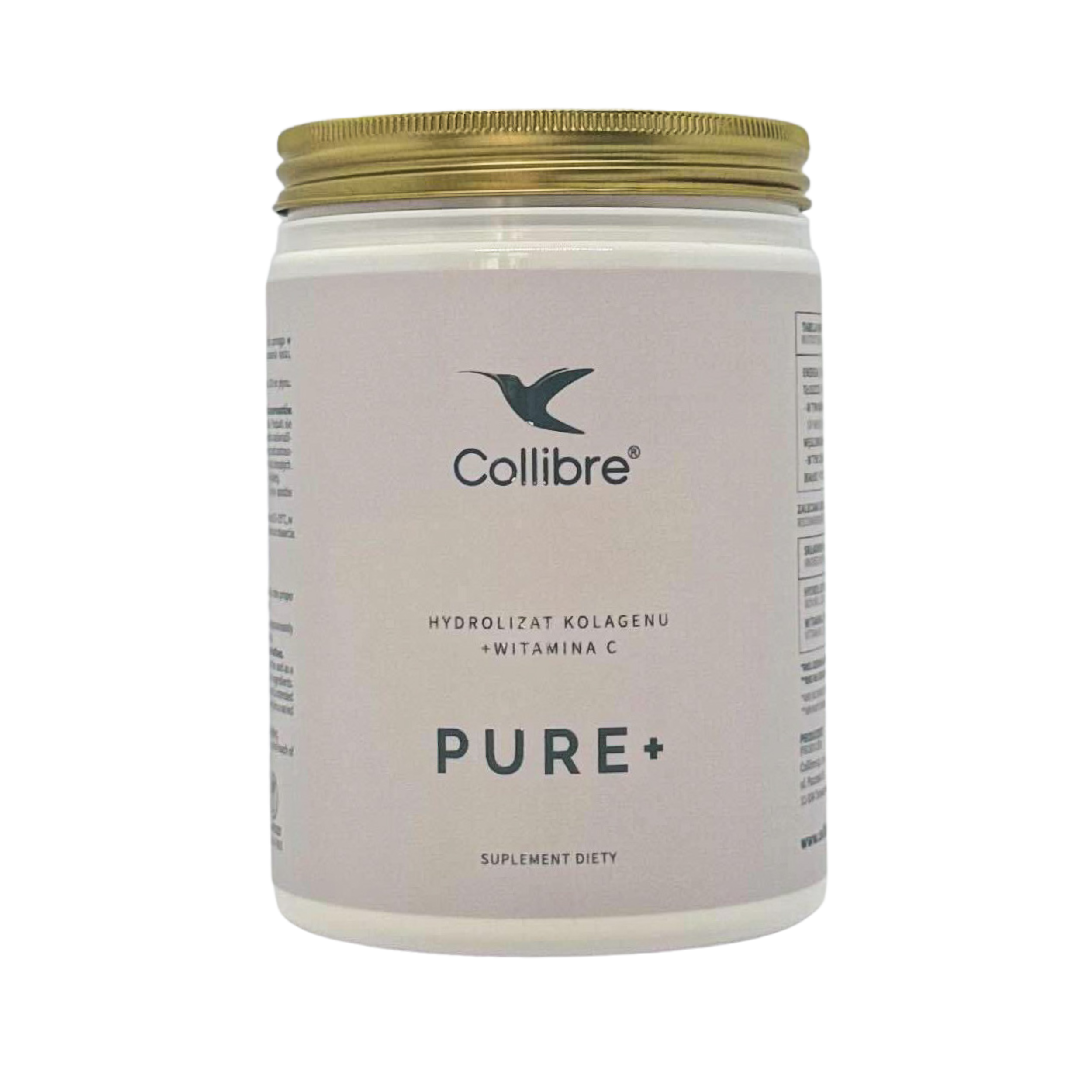 Kolagen Collibre PURE+ z Witaminą C - proszek 333,1g (Zawartość zestawu: 1x puszka 333,1g)