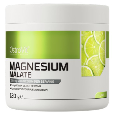 OstroVit Jabłczan Magnezu limonkowy, 120 g