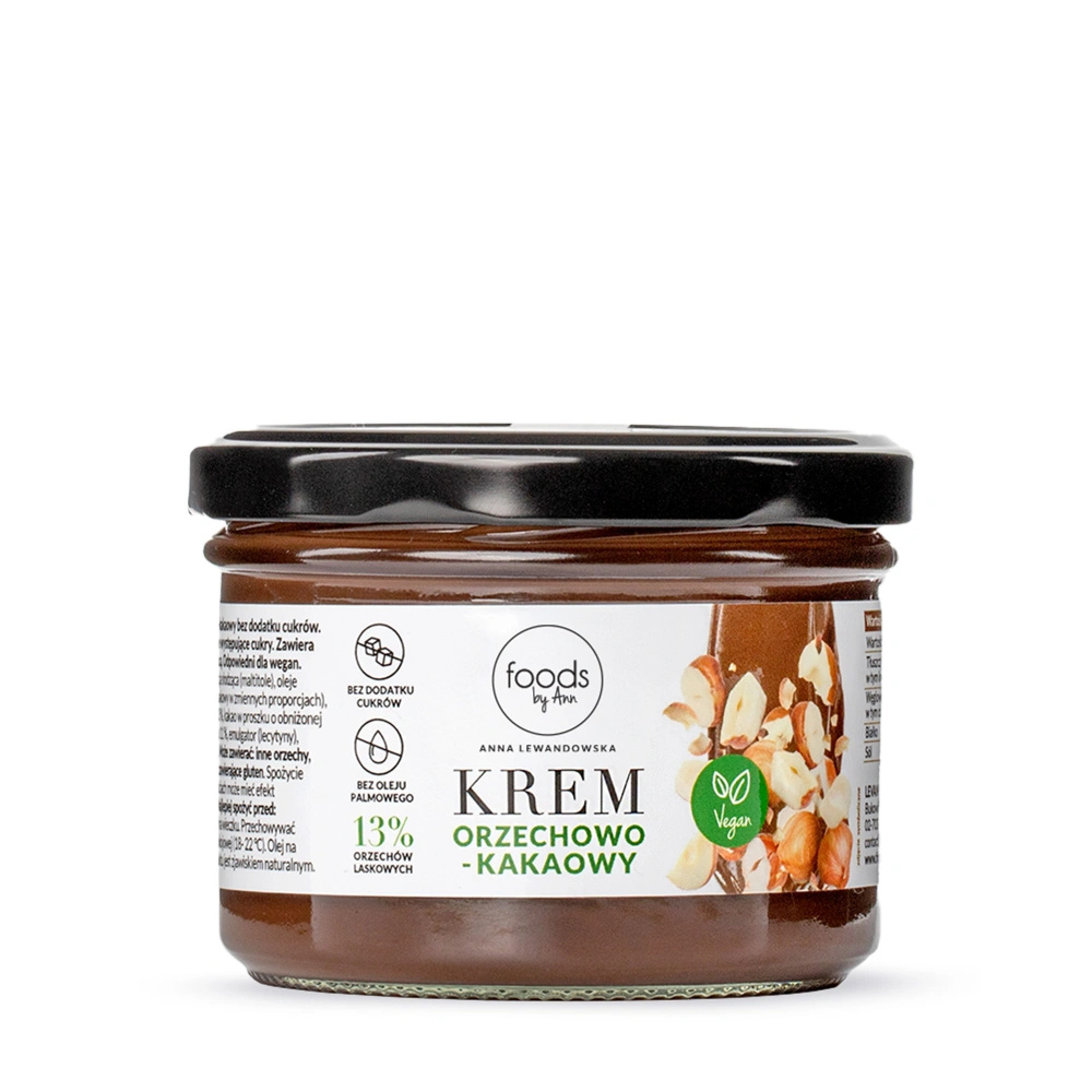 Krem orzechowo-kakaowy, 220 g