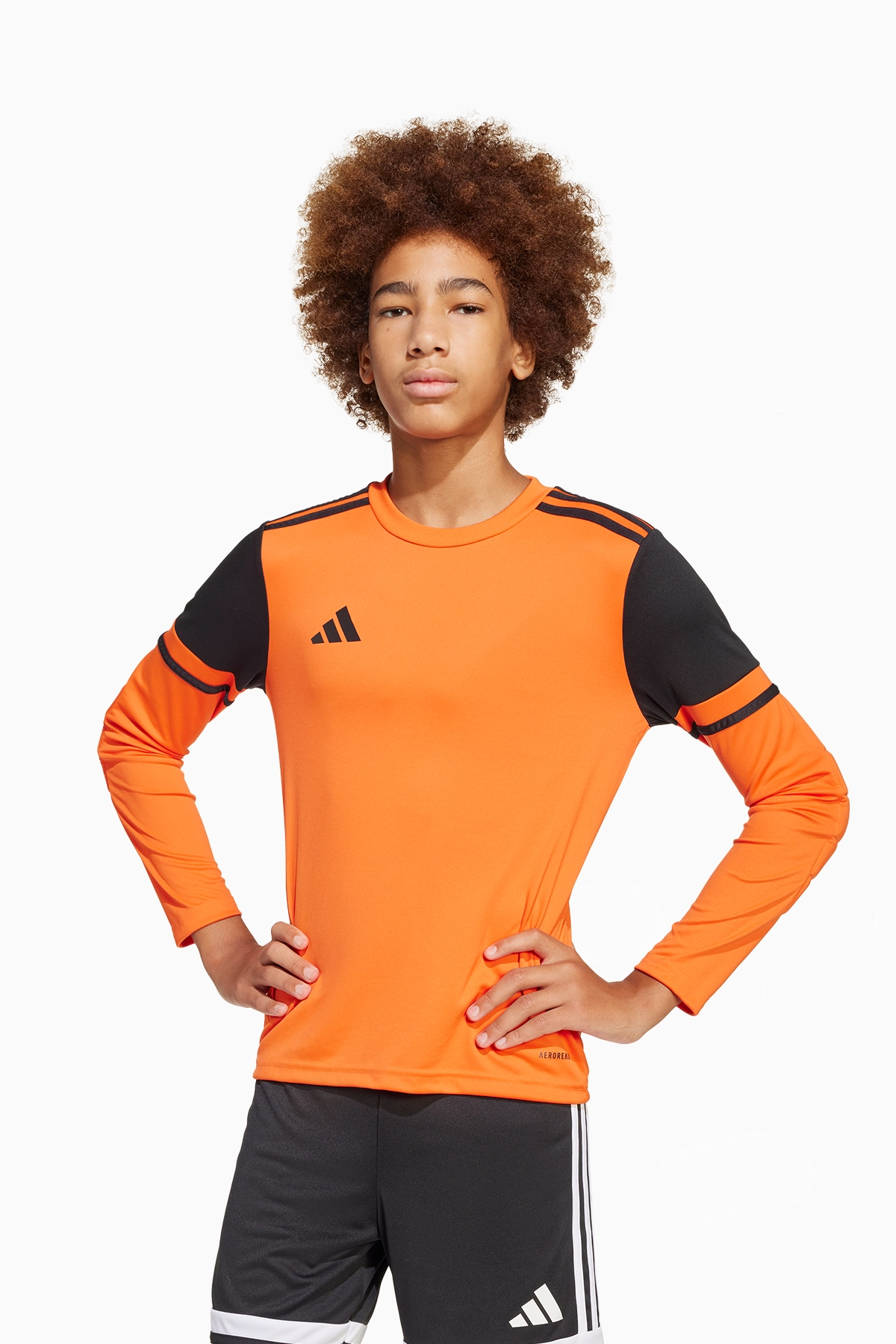 Bluza bramkarska adidas Squadra 25 GK Junior - Pomarańczowy