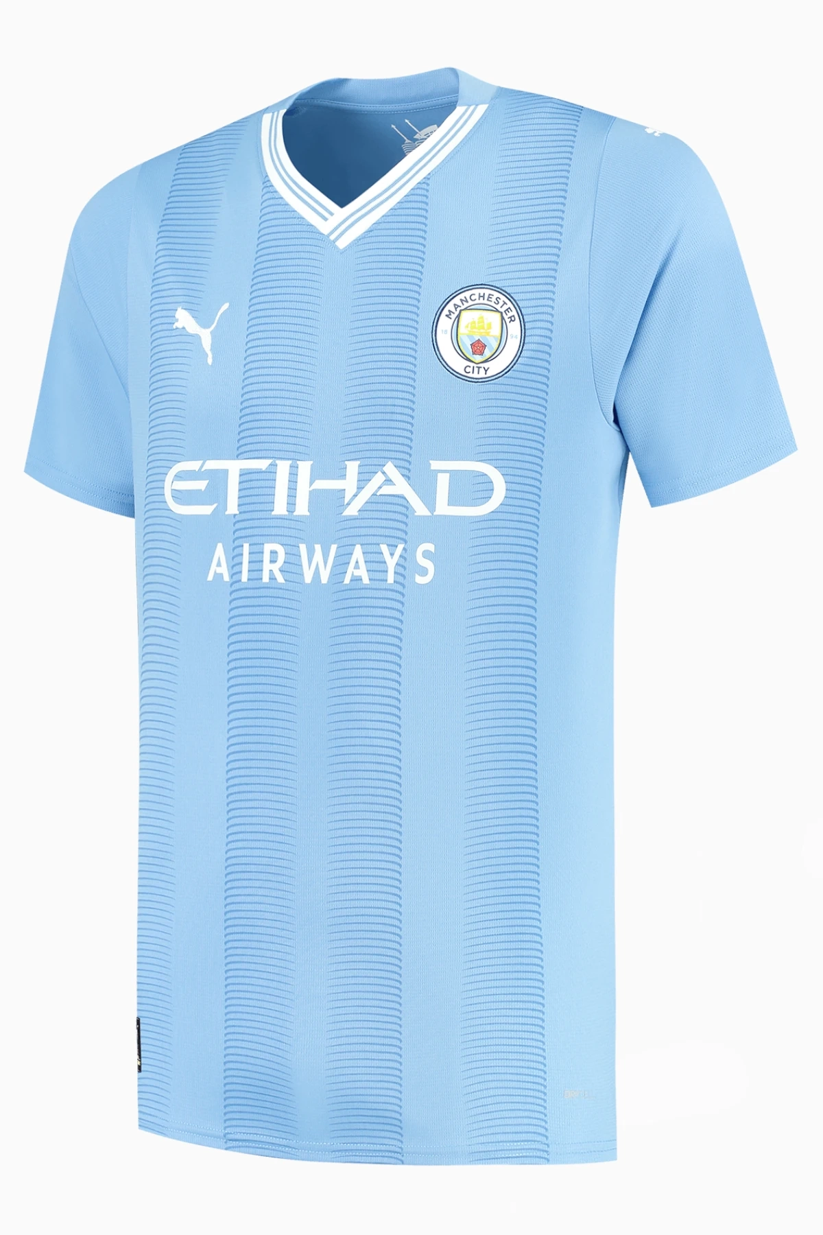 Koszulka Puma Manchester City 23/24 Domowa Replica - Błękitny