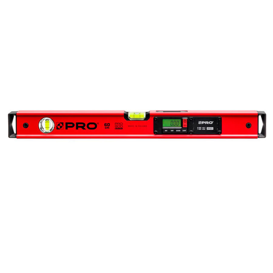 Poziomica elektroniczna Digital 60cm Czerwona PRO900 Pro
