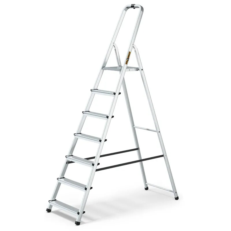 Drabina aluminiowa 7-stopniowa do 125 kg Drabest