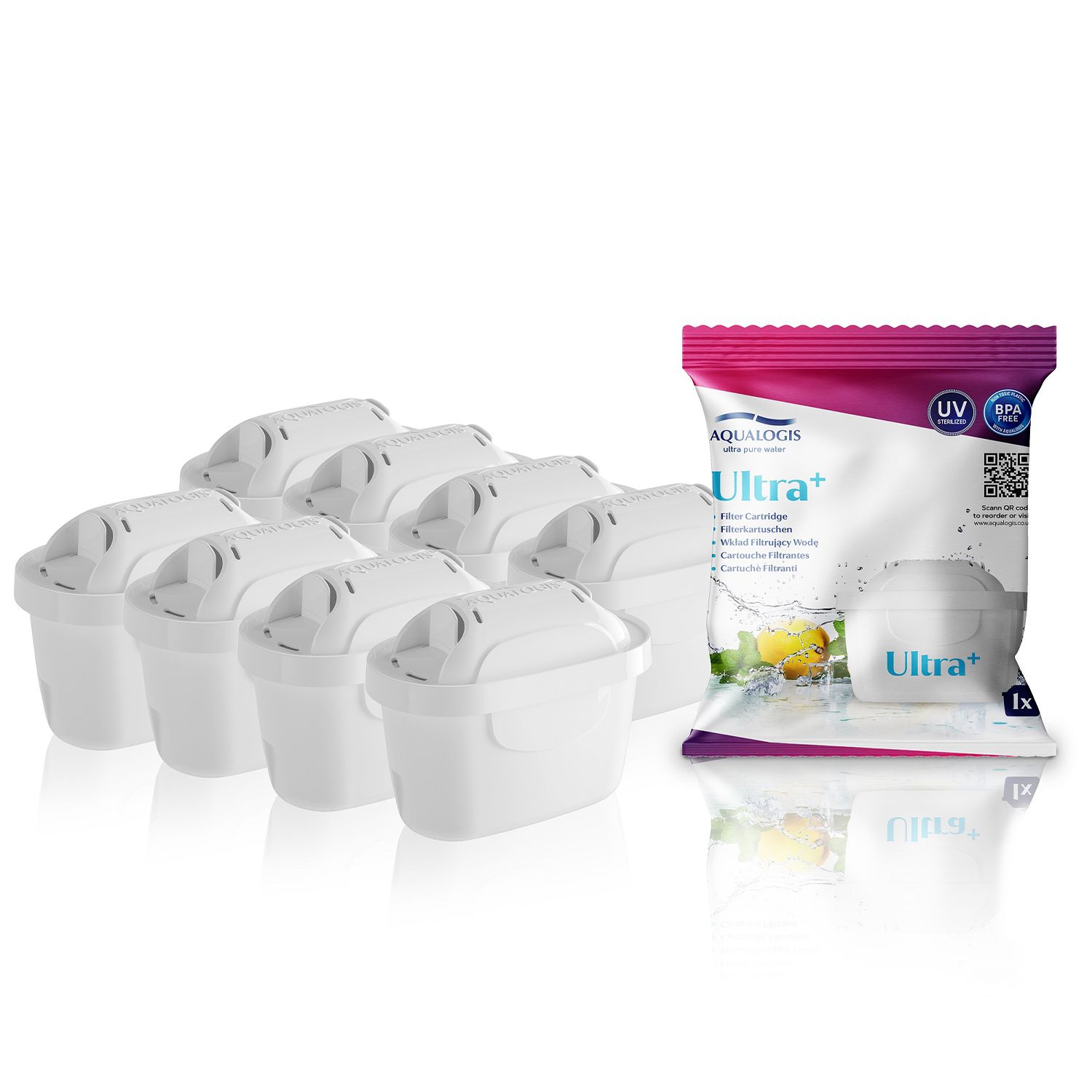 Filtr Ultra+ Wkład Do Dzbanka Brita Maxtra Plus 8 szt.