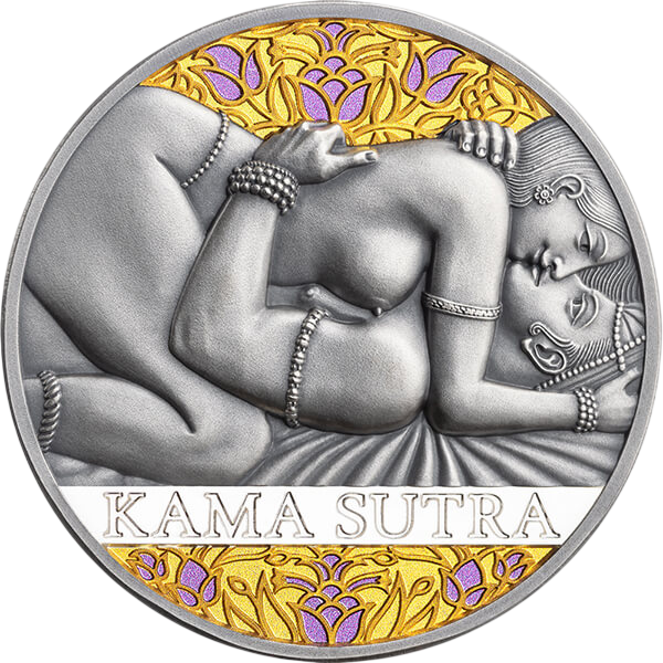 Srebrna moneta Chwile miłości: Kamasutra III 2026 1 uncja - wysyłka 24 h! - Mennica Skarbowa