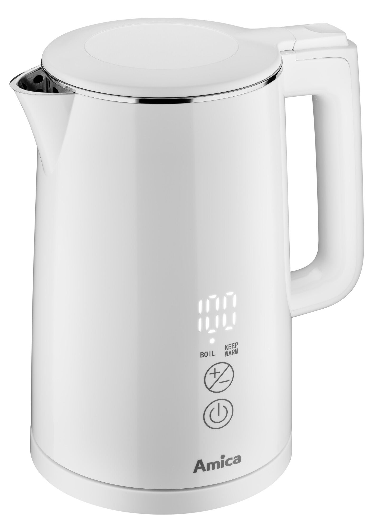 Czajnik Amica KF 6011 Digital Biały 1,5 l