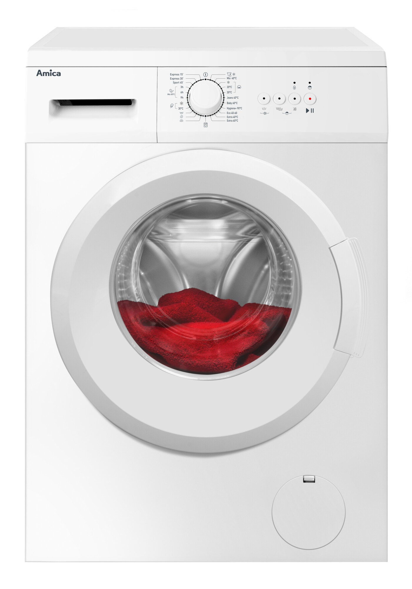Pralka Amica WA0S610DO Slim Biały 6 kg 1000 RPM