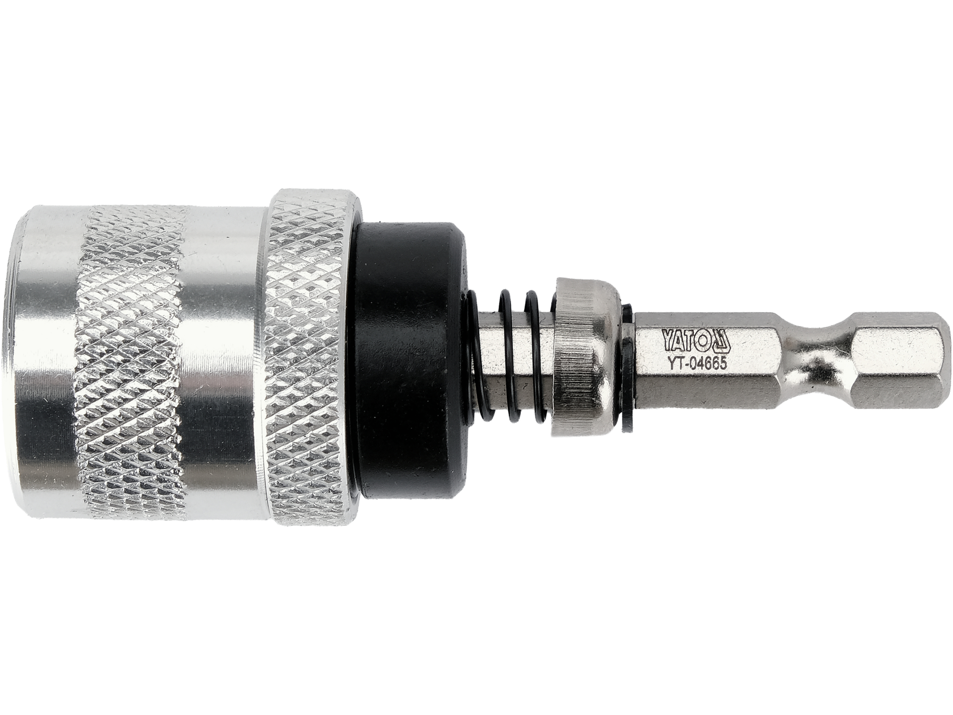 Uchwyt do bitów YATO do płyt g-k grot HEX 1/4" długość 75mm YT-04665